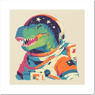 space dino Posters and Art